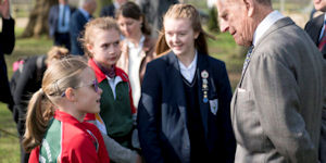 Duke of Edinburgh opens new Archery centre at Windsor Forest